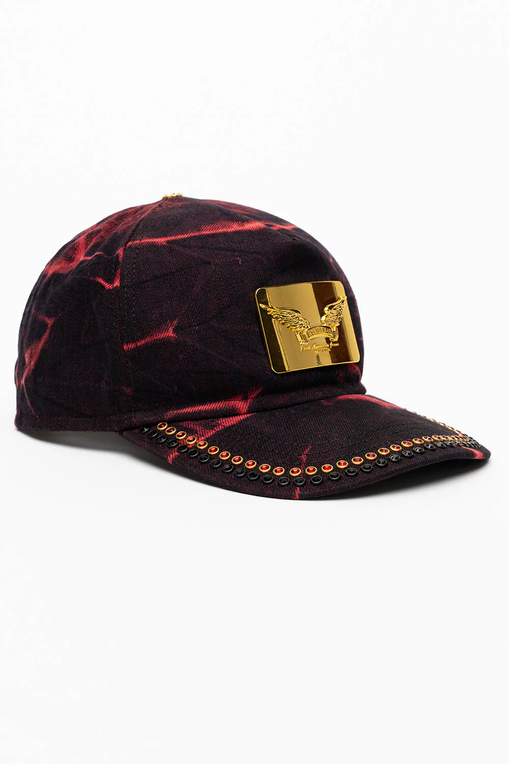 ROBIN’S GOLD PLATED CAP IN YANKEE EMBELLISHED - Image 2