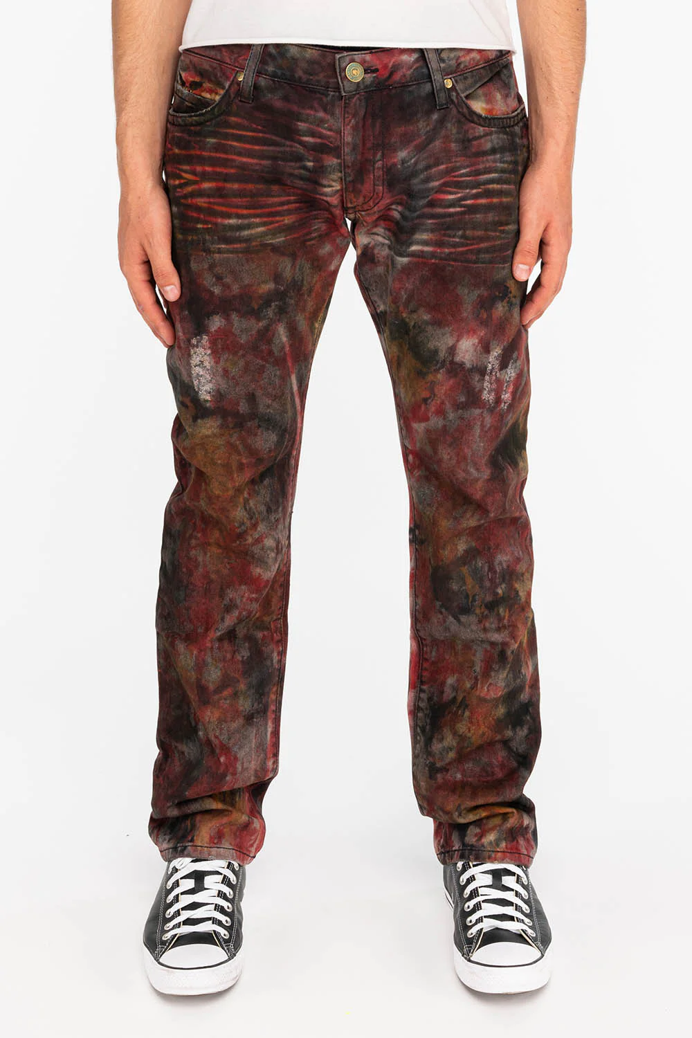 ROBIN'S MEN'S SLIM JEANS WITH CRYSTALS IN BOGOTA - Image 5