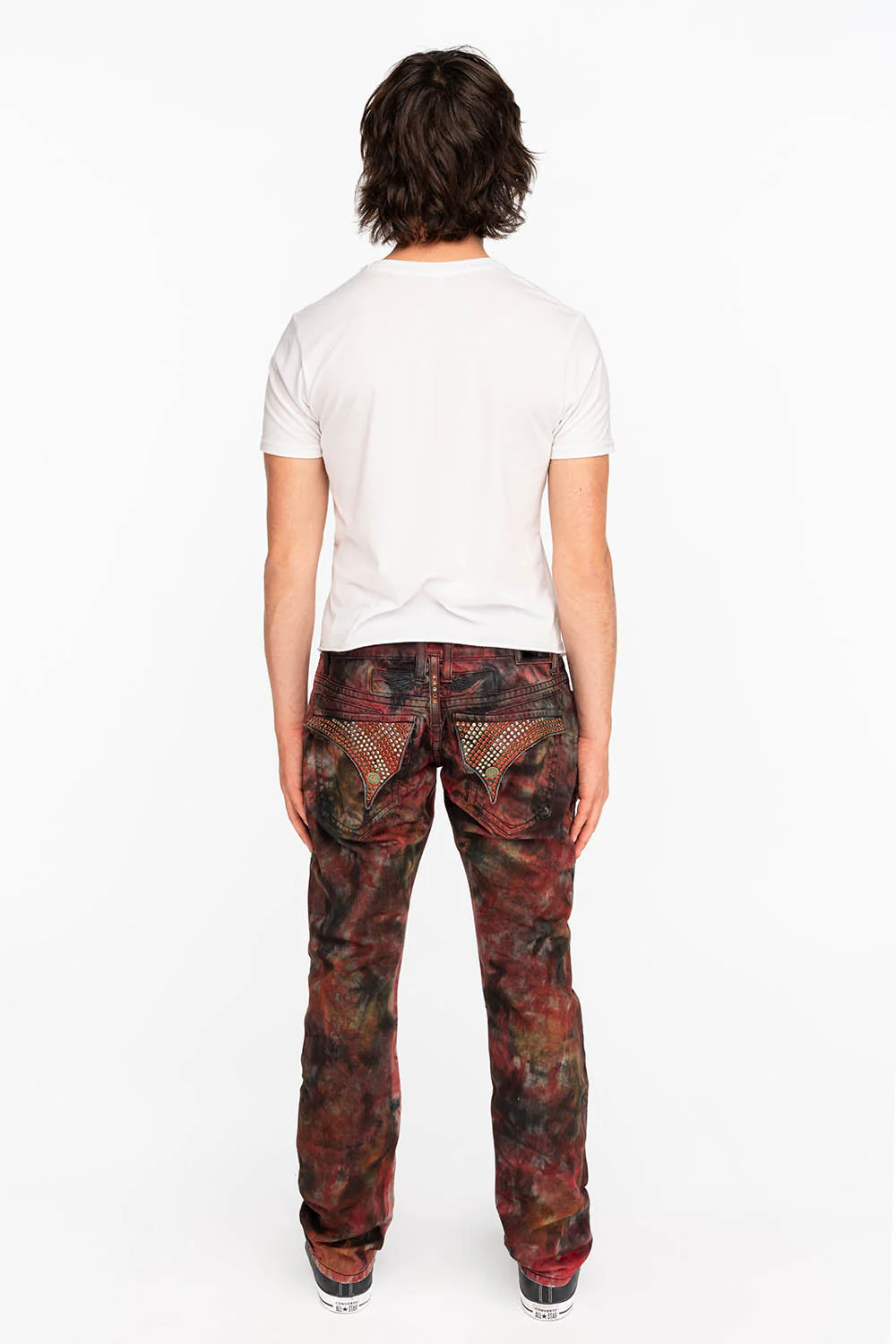 ROBIN'S MEN'S SLIM JEANS WITH CRYSTALS IN BOGOTA - Image 7