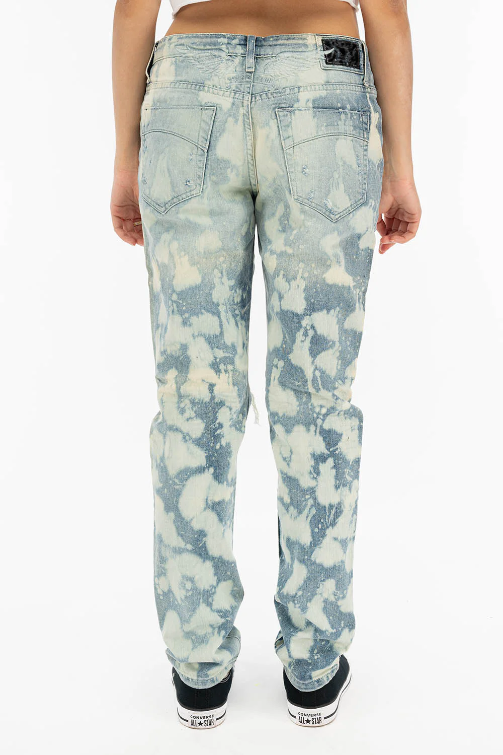 BOYFRIEND STYLE WOMENS JEANS IN MARCEL INDIGO WASH - Image 3