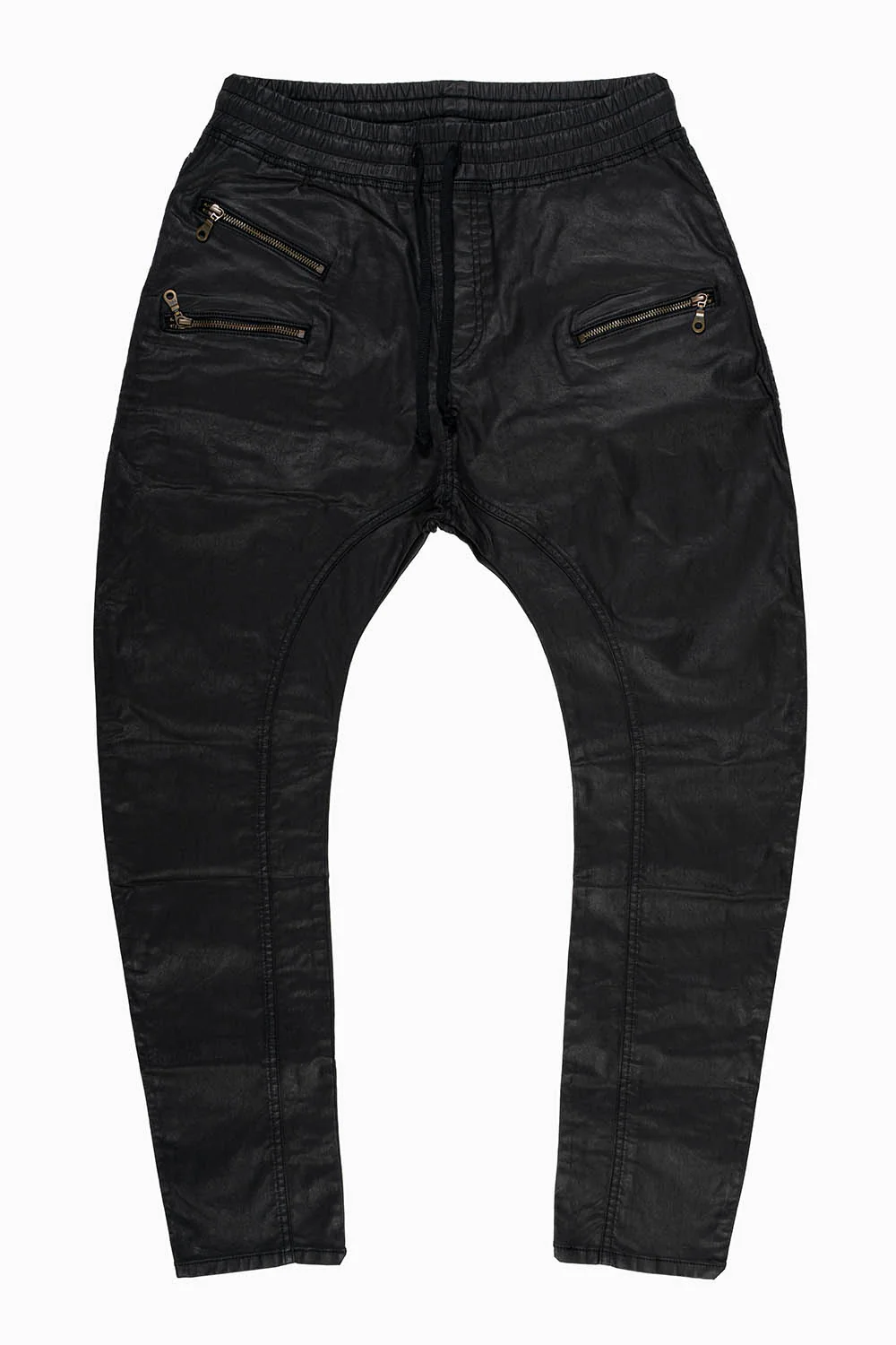 JOGGER PANTS IN BLACK DY FABRIC