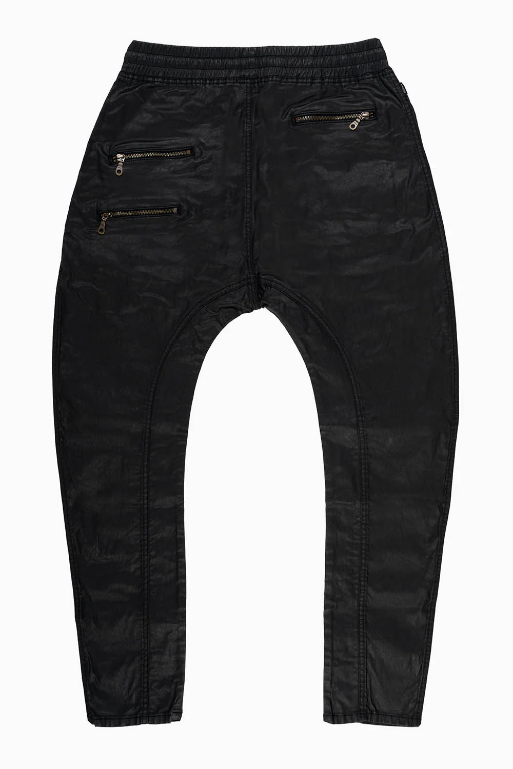 JOGGER PANTS IN BLACK DY FABRIC - Image 2