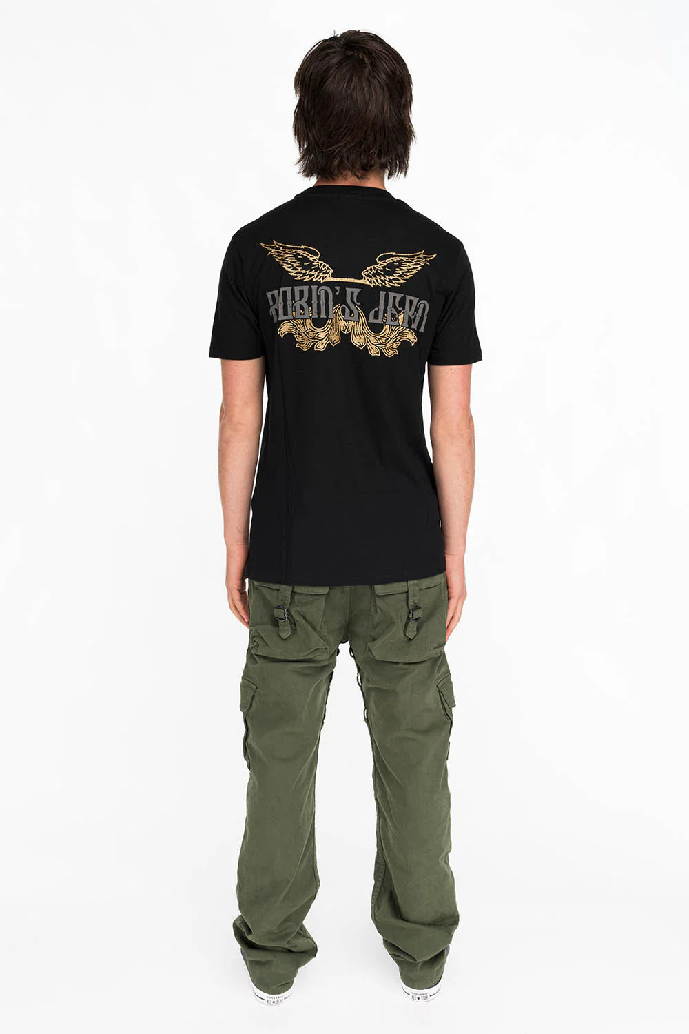 3 LIONS TEE IN BLACK - Image 4