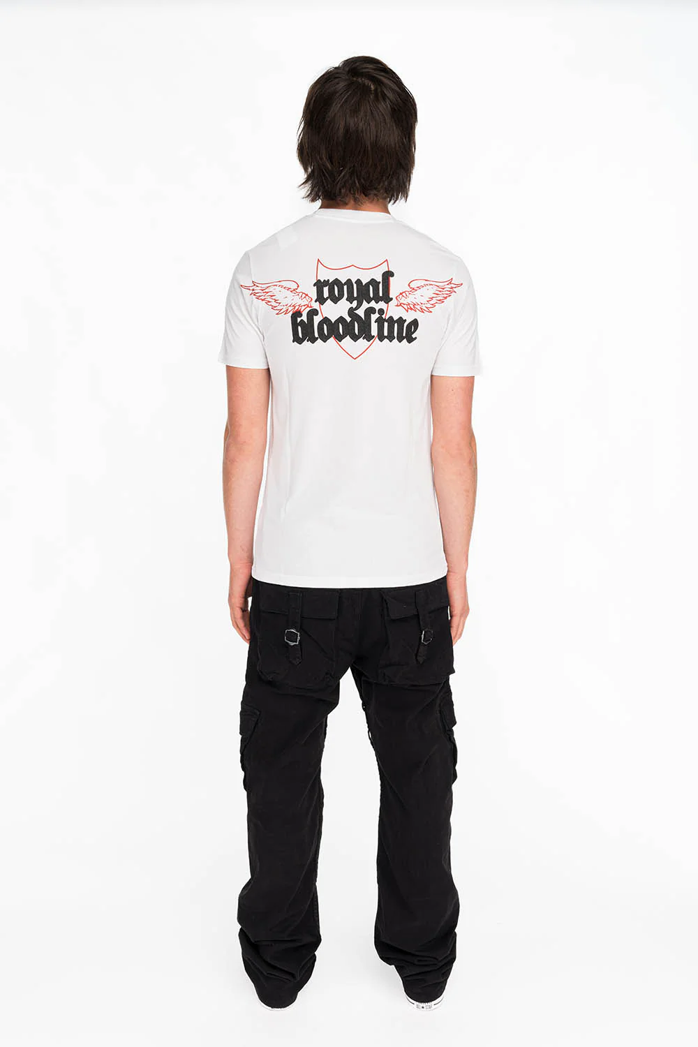 EAGLE CREST TEE IN WHITE - Image 4