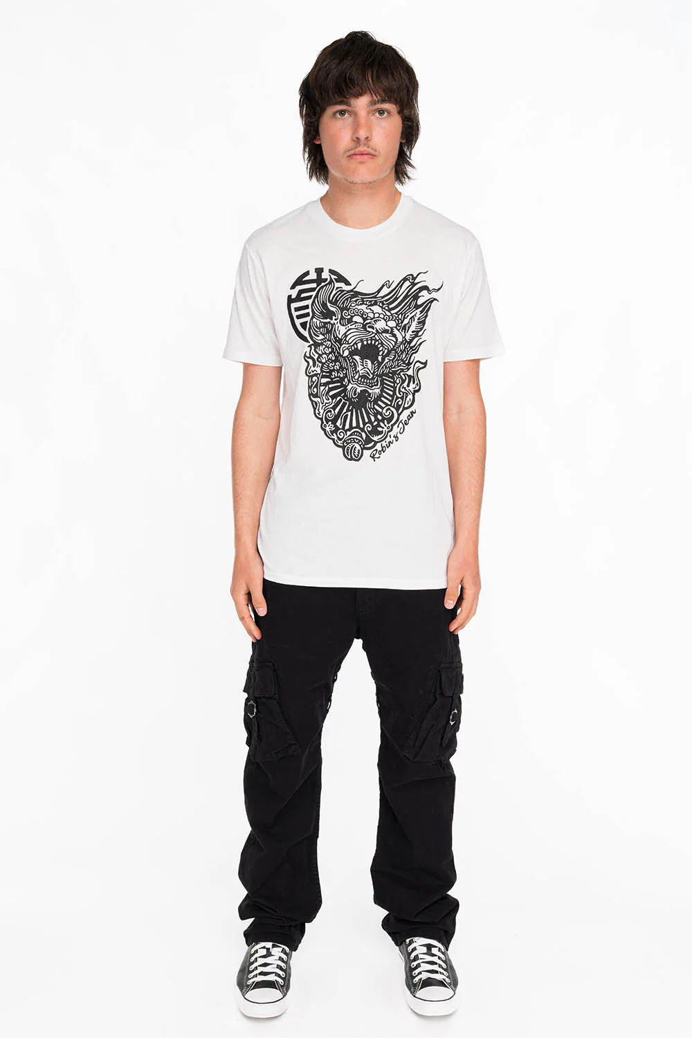 SHISHI LION IN WHITE AND BLACK - Image 4
