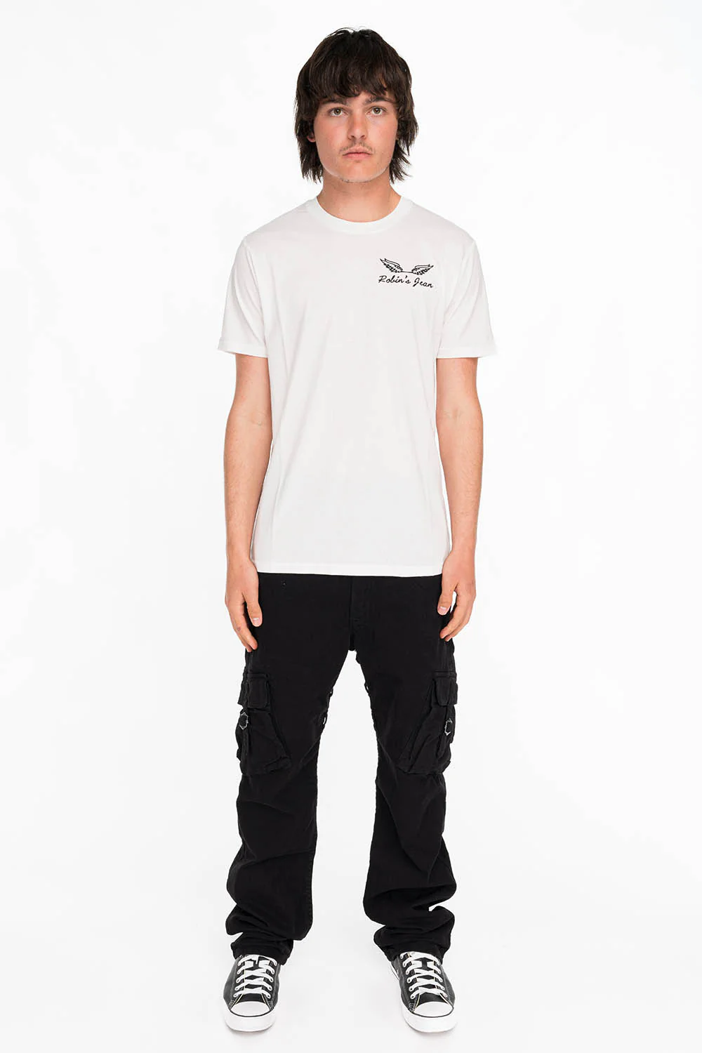 WINGS OF FATE TEE IN WHITE - Image 4
