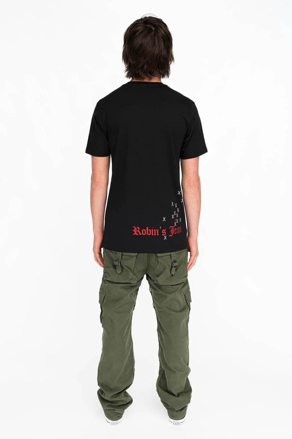 NEON ANGEL MENS T-SHIRT IN BLACK - Image 4