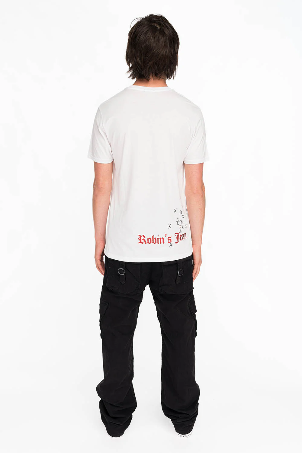 NEON ANGEL MENS T-SHIRT IN WHITE - Image 4