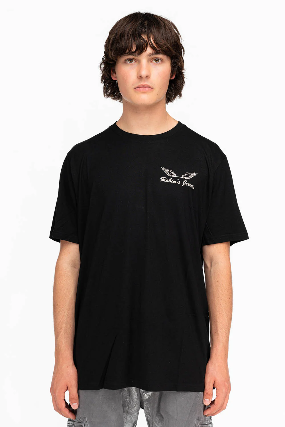 SNAKES TEE WITH GLITTER IN BLACK - Image 2