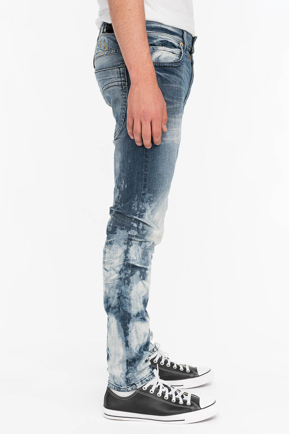 SKINNY MENS JEANS IN CLOUD JAPAN - Image 3