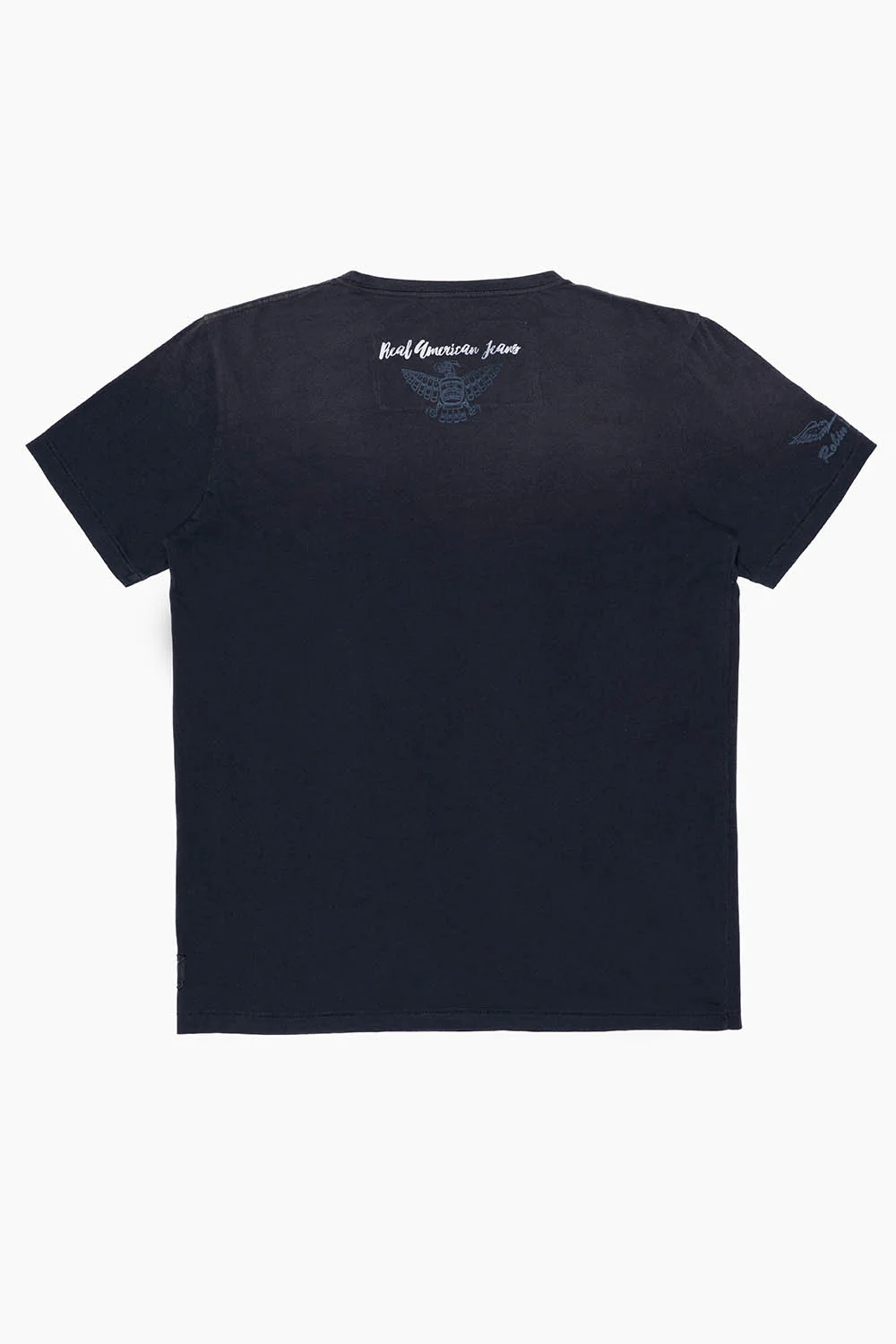 MENS NATIVE AMERICAN LEGENDARY T-SHIRT IN F-UP BLACK - Image 2
