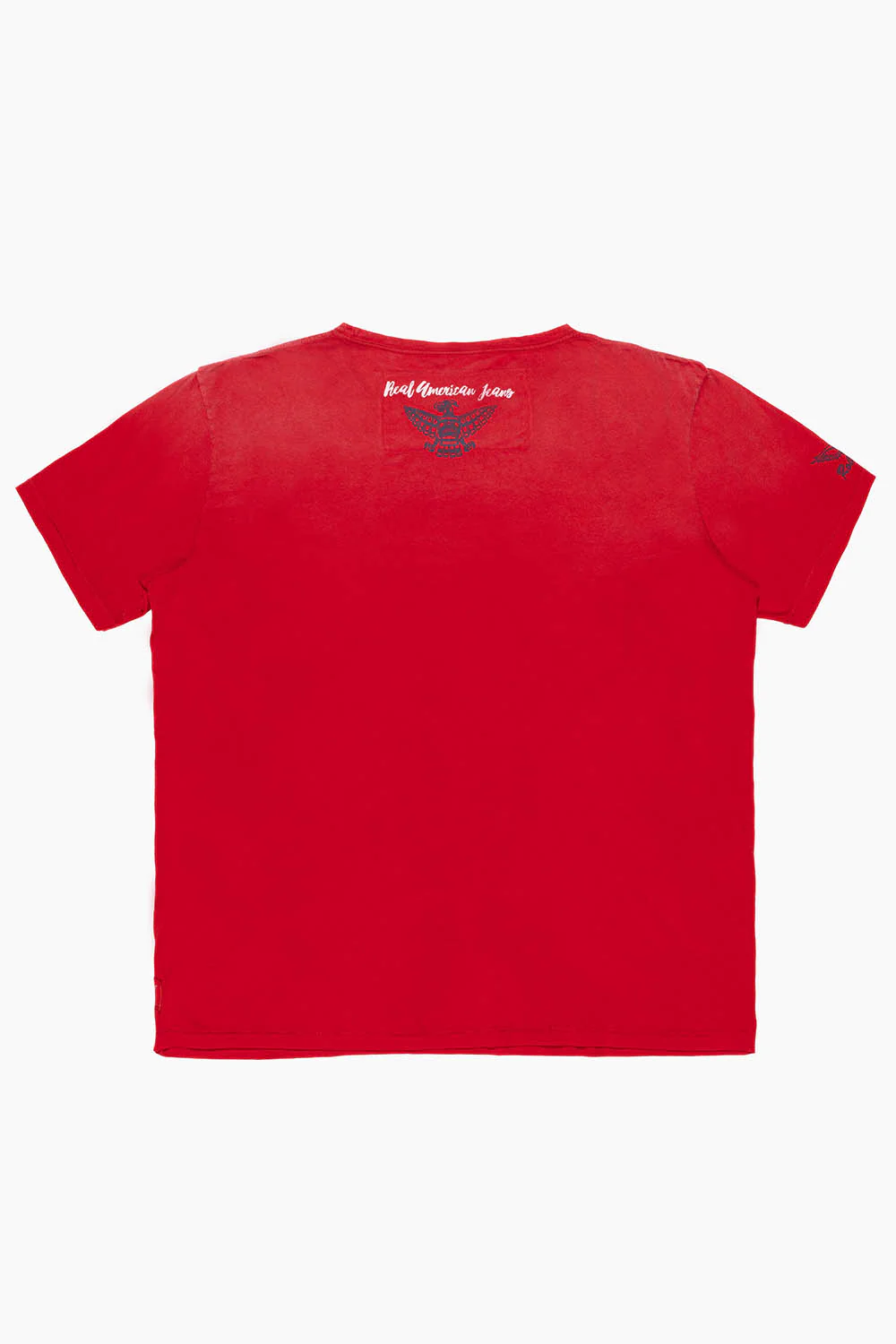 MENS NATIVE AMERICAN LEGENDARY T-SHIRT IN F-UP RED - Image 2