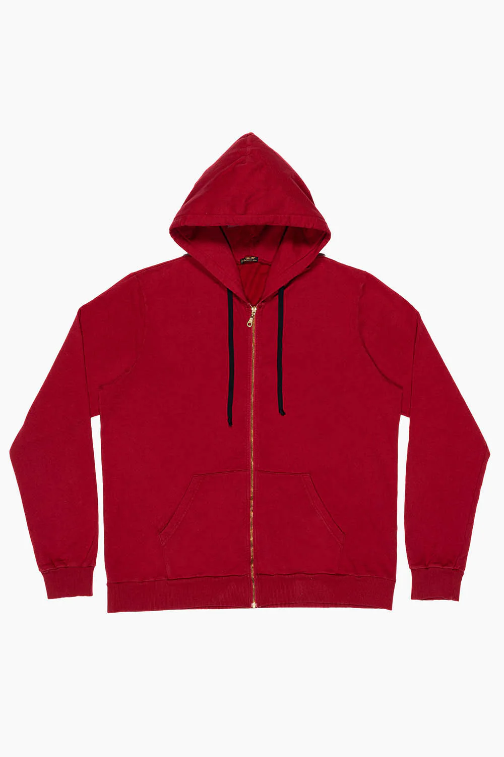 MENS RIDER PULLOVER HOODIE IN RED - Image 2