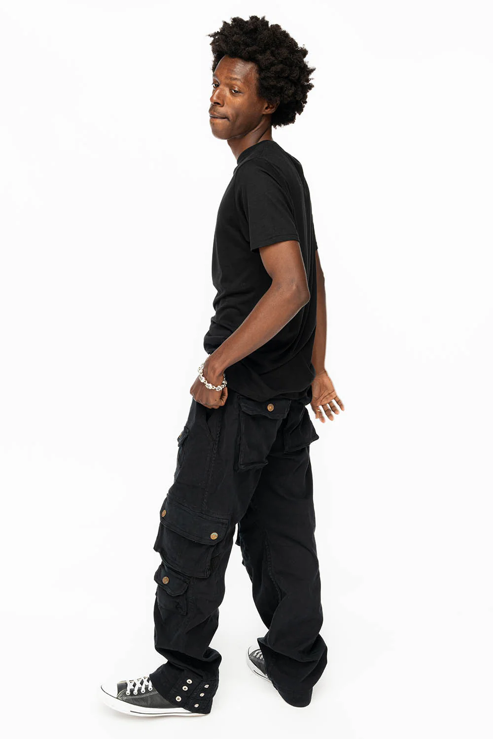 ORIGINAL ROBIN’S JEAN CALL OF DUTY CARGO PANTS IN BLACK - Image 5