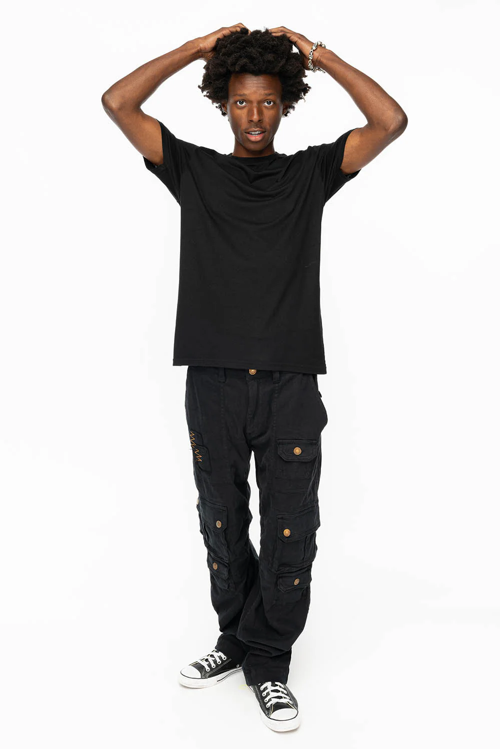 ORIGINAL ROBIN’S JEAN CALL OF DUTY CARGO PANTS IN BLACK - Image 7