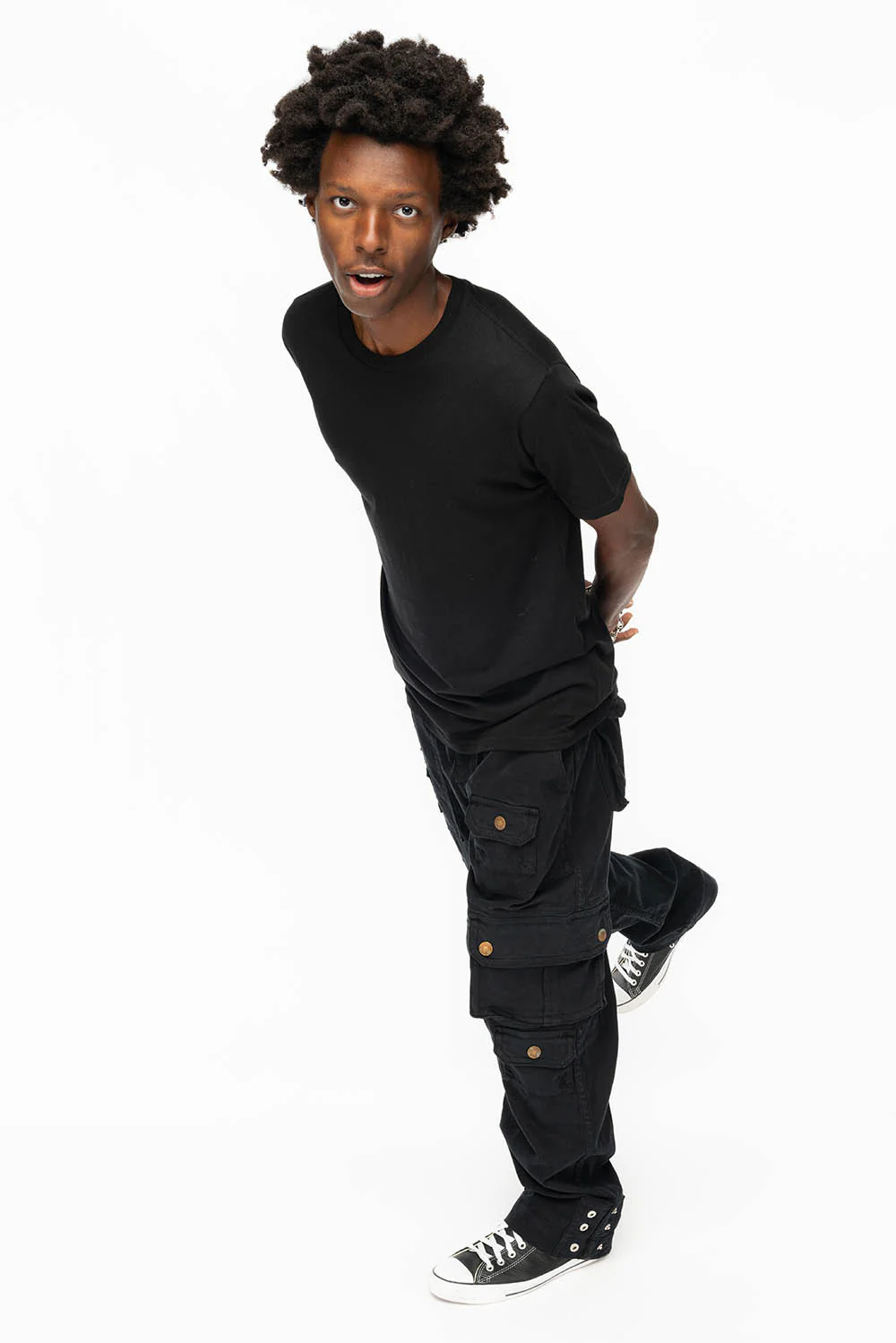 ORIGINAL ROBIN’S JEAN CALL OF DUTY CARGO PANTS IN BLACK - Image 8