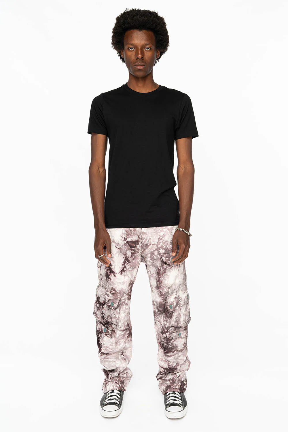 ORIGINAL ROBIN’S JEAN CALL OF DUTY CARGO PANTS IN CRYSTAL TIE DYE PURPLE - Image 7