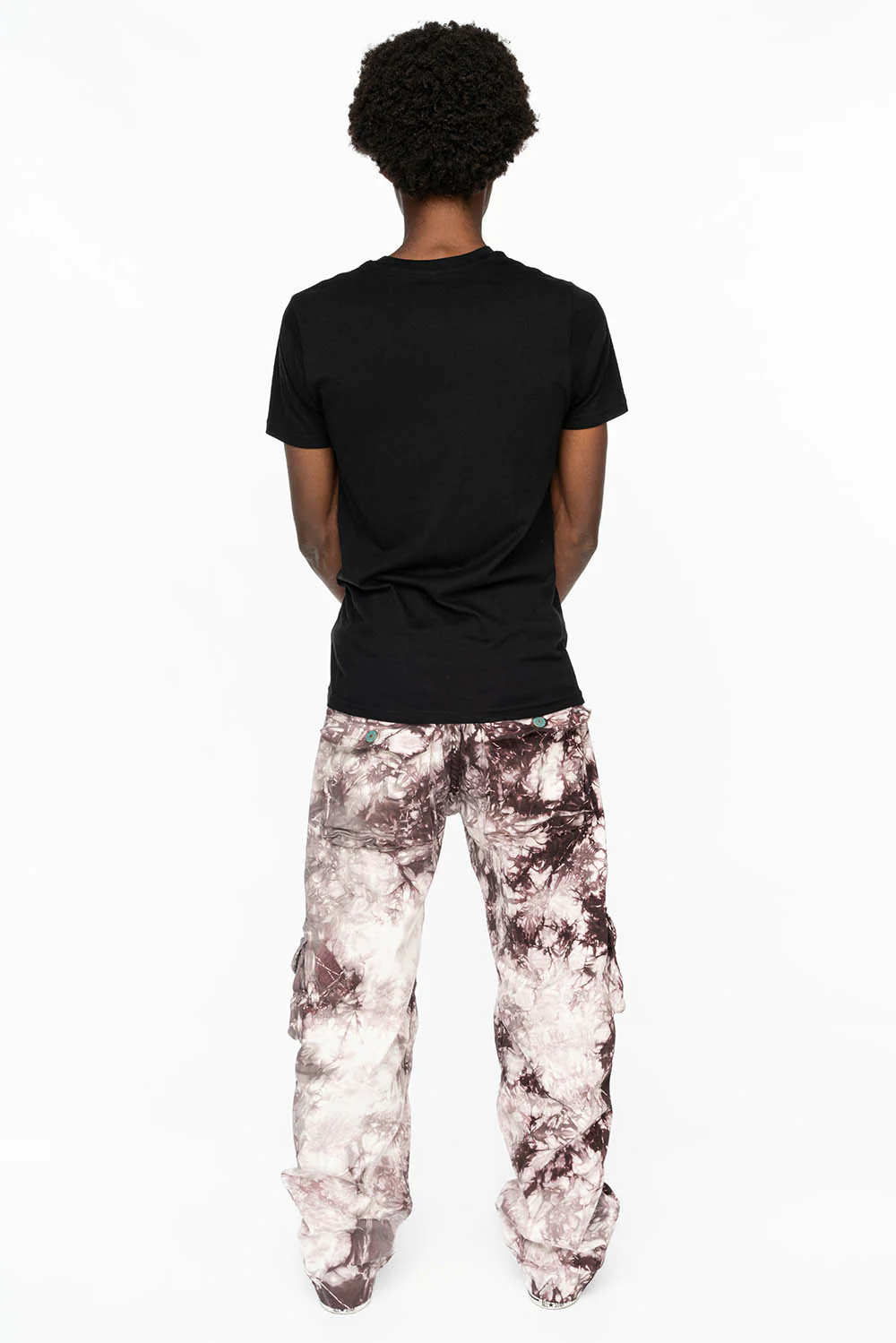 ORIGINAL ROBIN’S JEAN CALL OF DUTY CARGO PANTS IN CRYSTAL TIE DYE PURPLE - Image 8