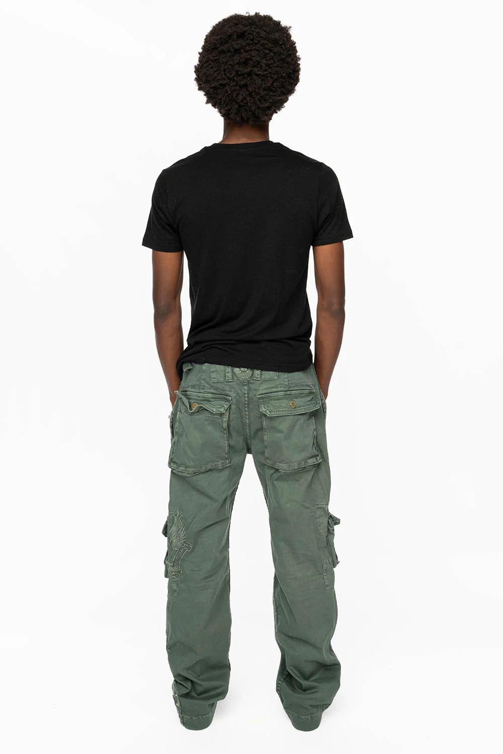 ORIGINAL ROBIN’S JEAN CALL OF DUTY CARGO PANTS IN FOREST WASH - Image 7