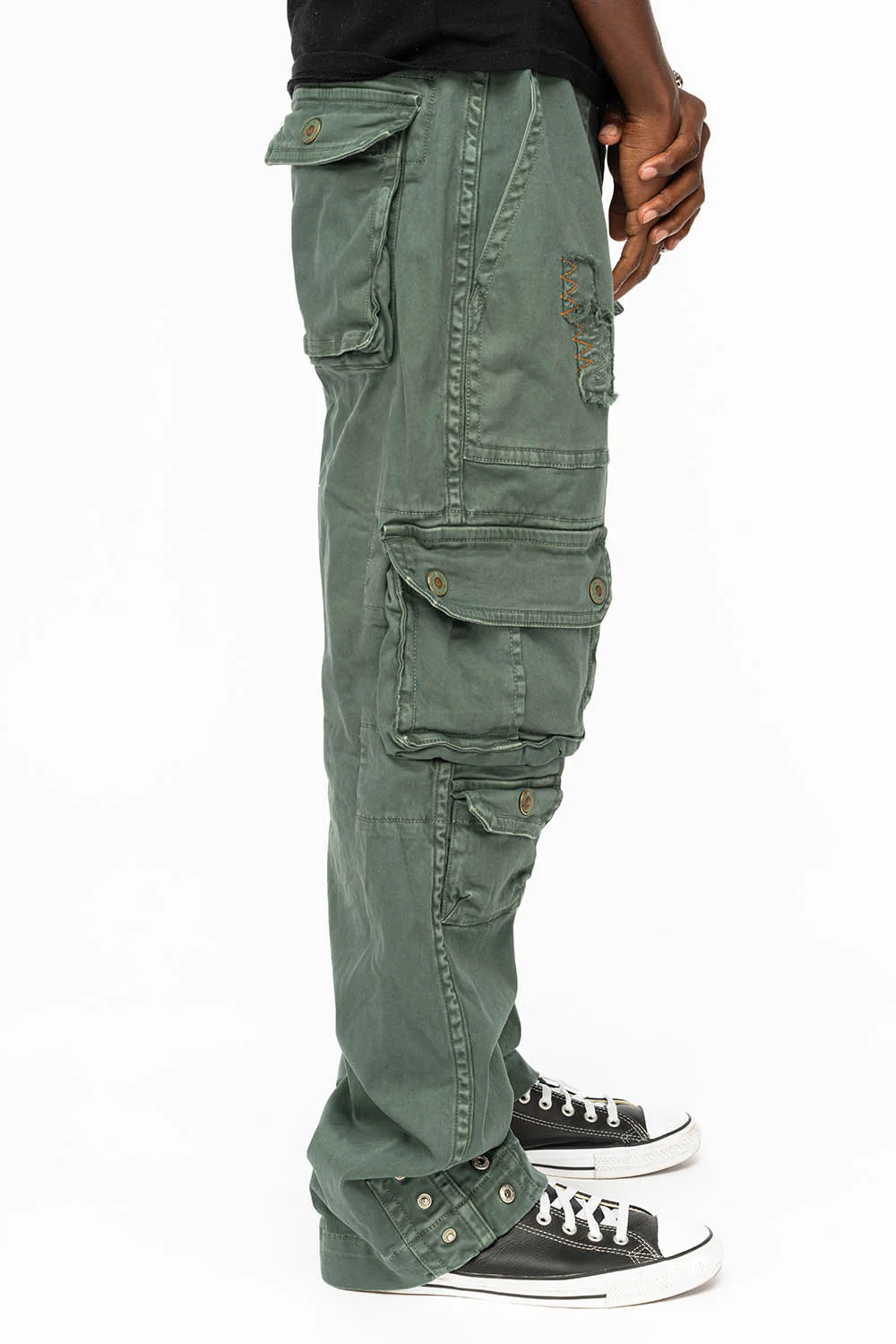 ORIGINAL ROBIN’S JEAN CALL OF DUTY CARGO PANTS IN FOREST WASH - Image 8