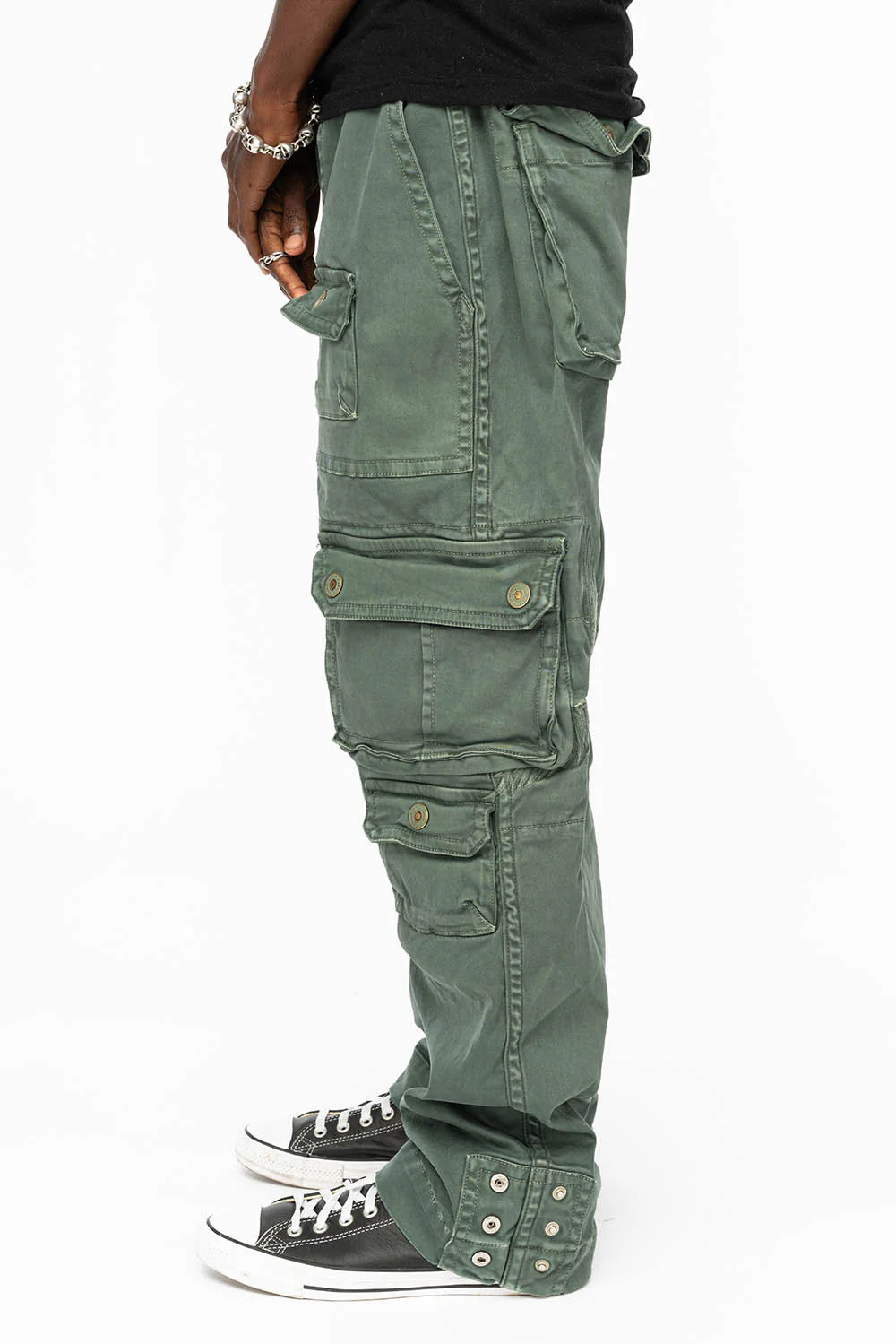 ORIGINAL ROBIN’S JEAN CALL OF DUTY CARGO PANTS IN FOREST WASH - Image 9