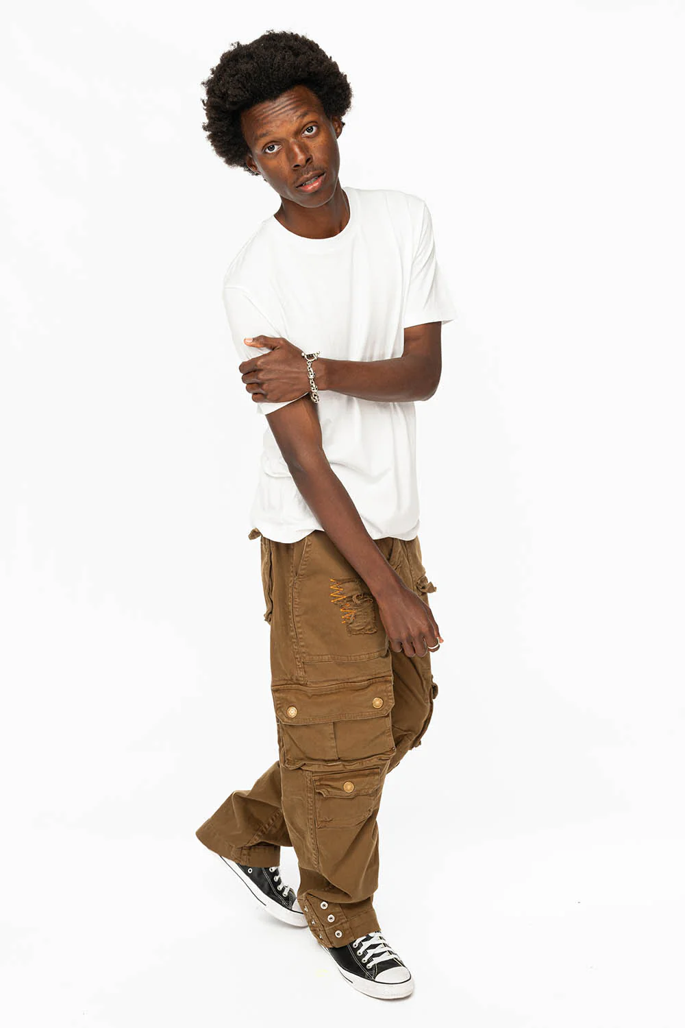 ORIGINAL ROBIN’S JEAN CALL OF DUTY CARGO PANTS IN KANGAROO WASH - Image 6