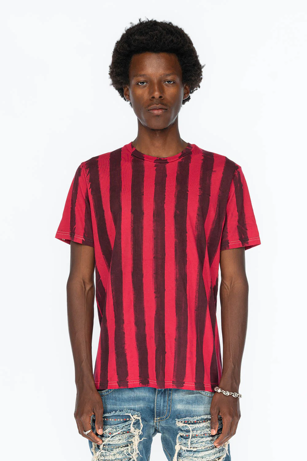 PRISONER BLACK/RED T-SHIRT  WITH RJ ALCATRAZ PRINT - Image 3