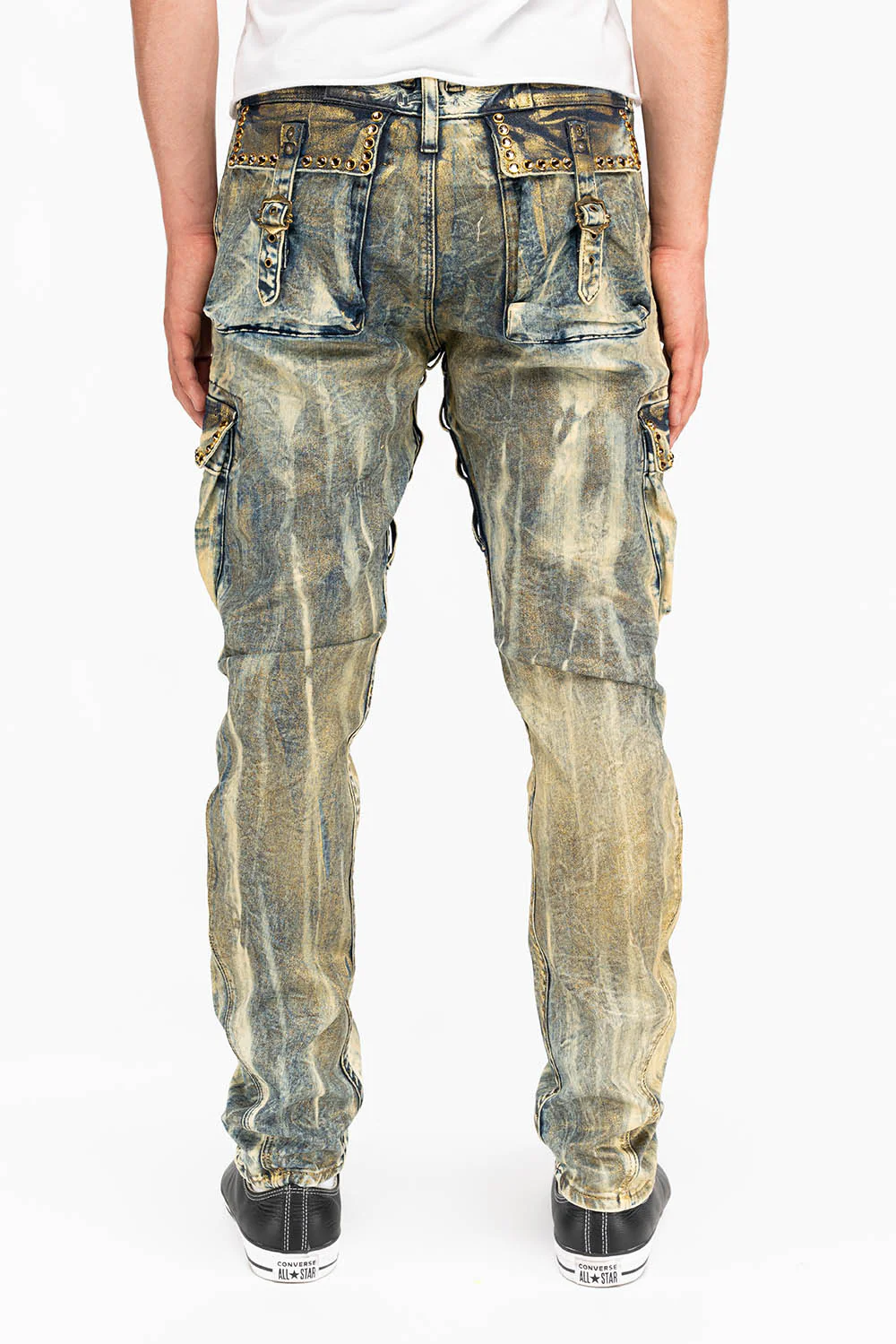 CLASSIC PREDATOR CARGO IN GOLD WAX WITH CRYSTALS - Image 2