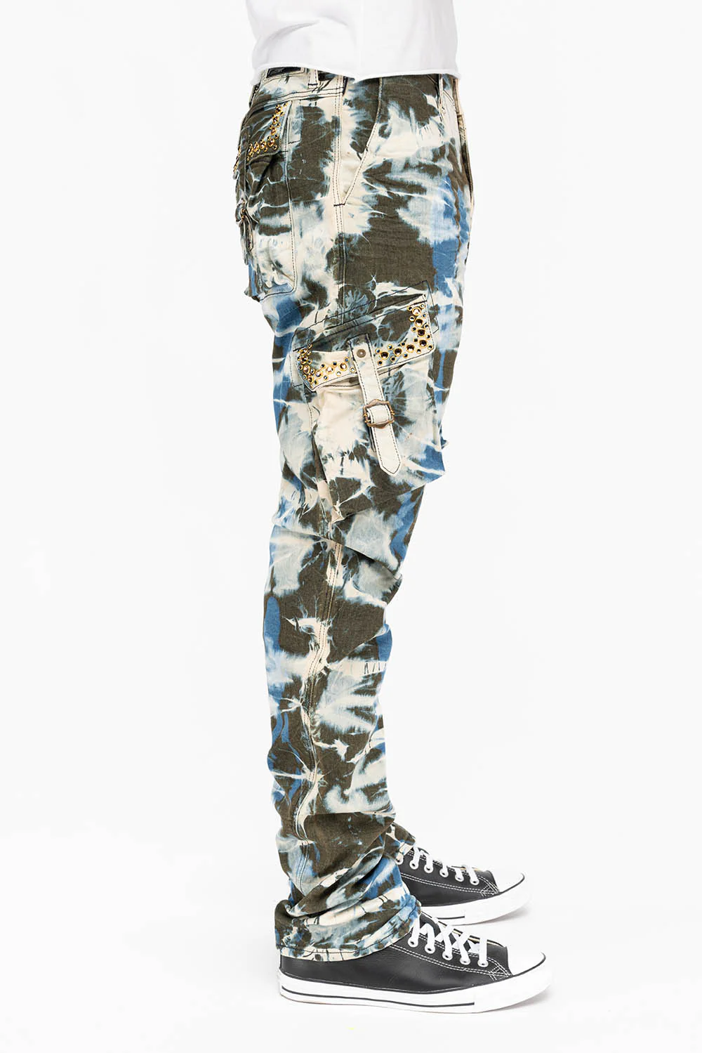 CLASSIC PREDATOR CARGO IN TIE DYE WITH CRYSTALS - Image 3
