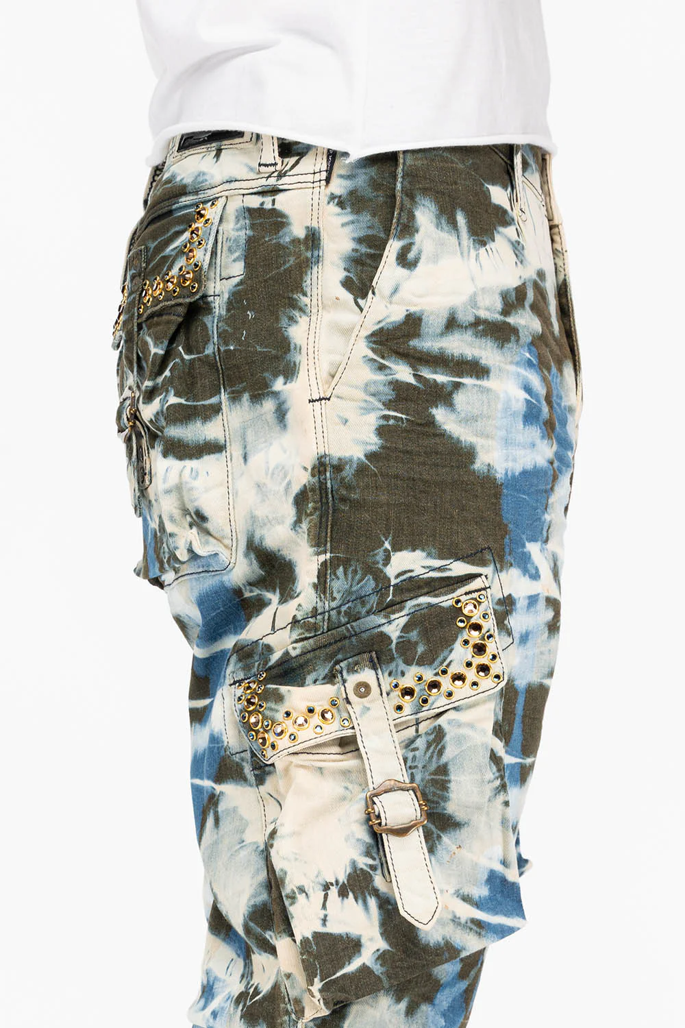 CLASSIC PREDATOR CARGO IN TIE DYE WITH CRYSTALS - Image 7