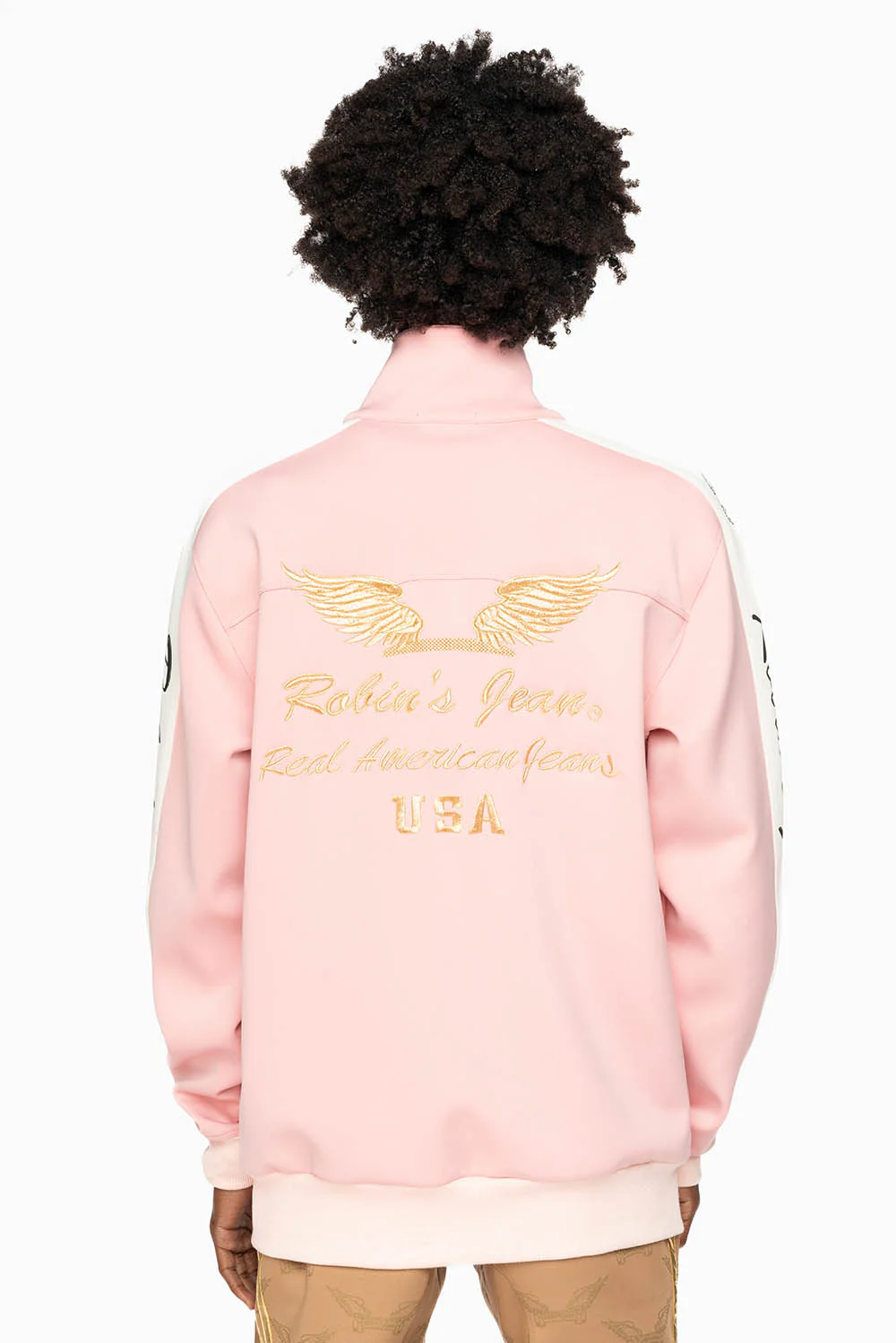 ROBIN’S TEAM TRACK JACKET IN PINK - Image 6