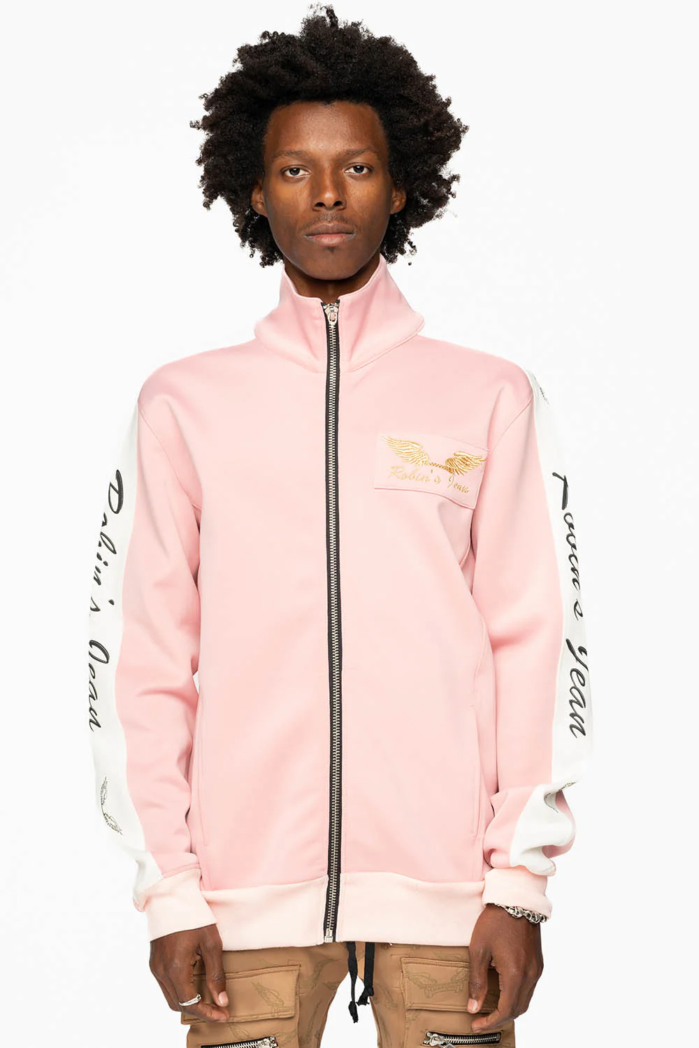 ROBIN’S TEAM TRACK JACKET IN PINK - Image 8