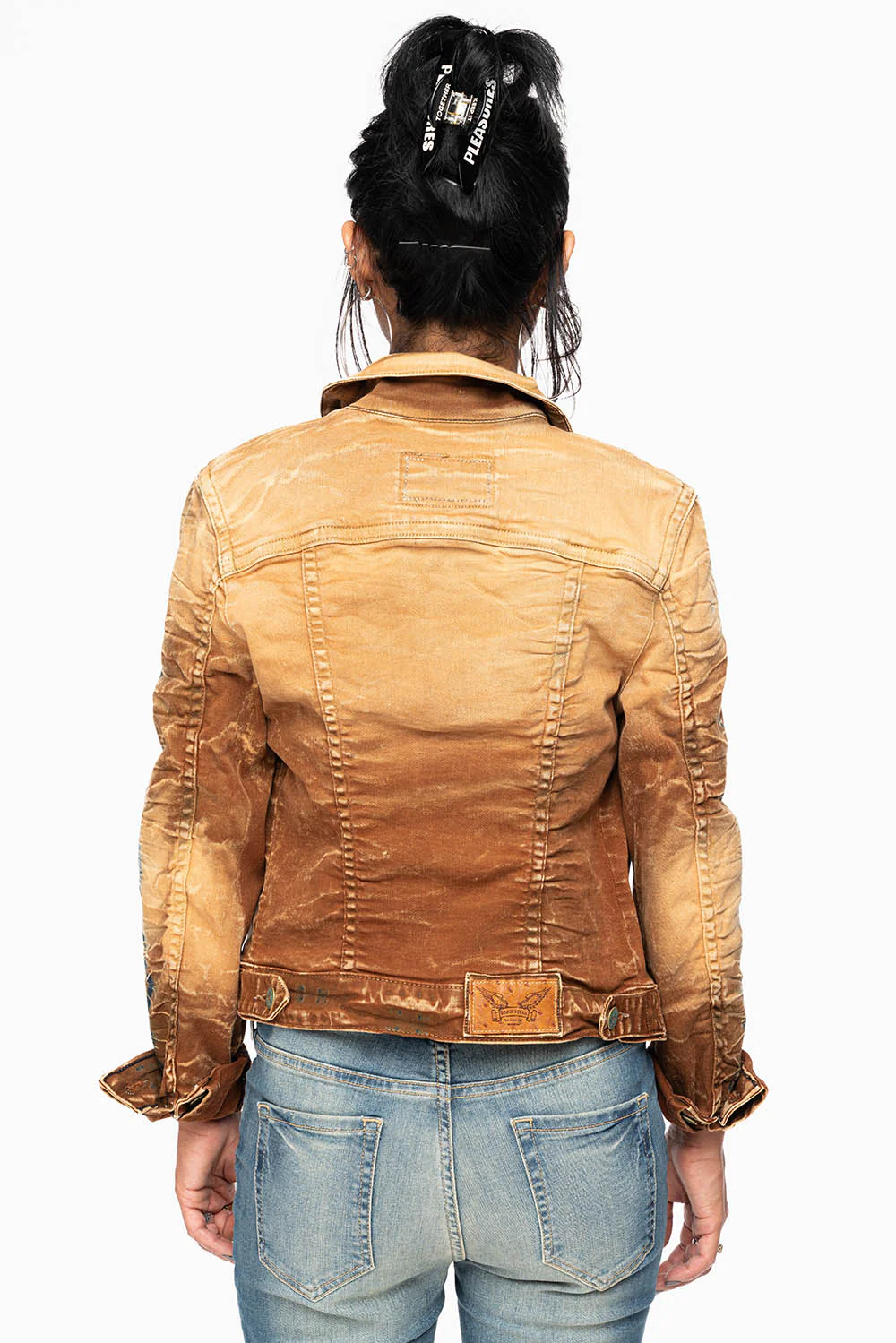 ROBIN'S JEAN DENIM JACKET IN 4D LIGHT PERU WASH - Image 5