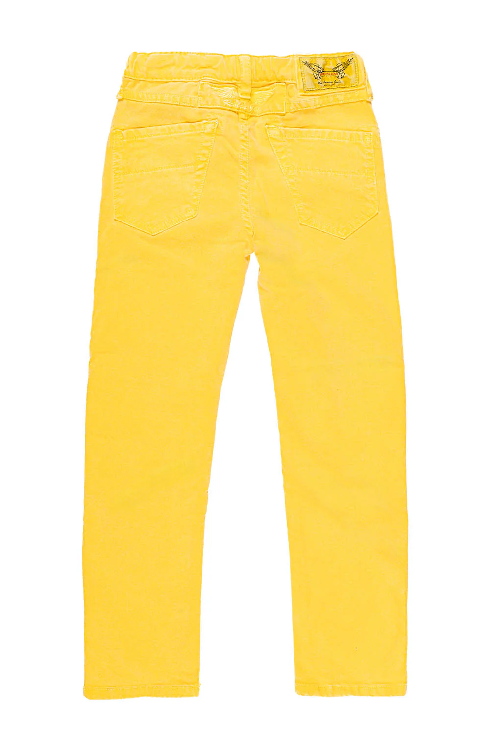 ROBINS KIDS MOTO-BIKER JEANS IN YELLOW WASH - Image 2
