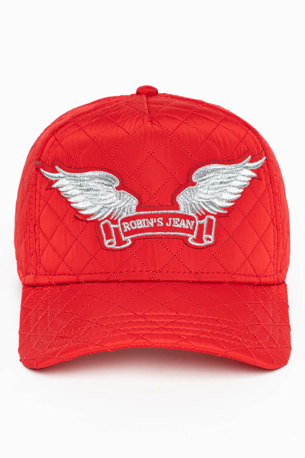 ROBINS QUILTED CAP IN RED