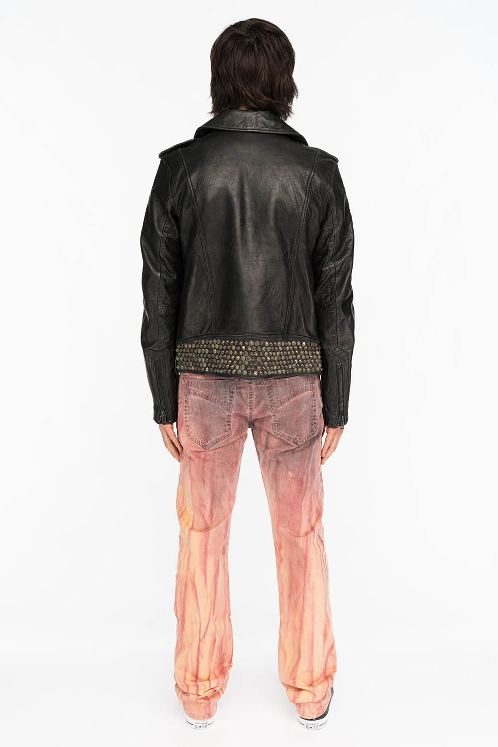 CLASSIC 5 POCKET STRAIGHT LEG JEANS IN FIRE YELLOW - Image 5